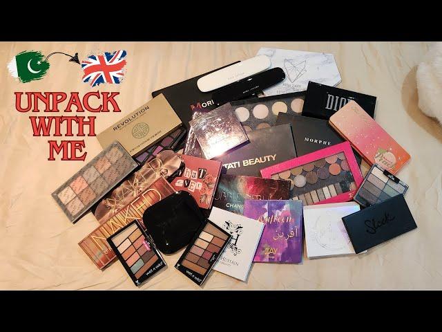 Unpack: Eyeshadow Palettes, Skincare and Perfumes - PK to UK Move