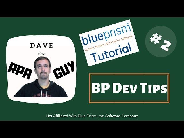 Blue Prism Environment Variables - BP Dev Tips #2