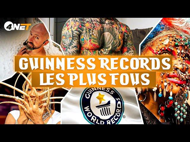 Les 10 RECORDS GUINESS les PLUS FOUS au monde