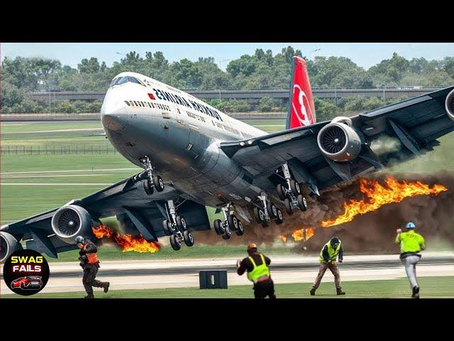 800 Most Catastrophic Aviation Moments Caught On Camera | Total Idiots At Work