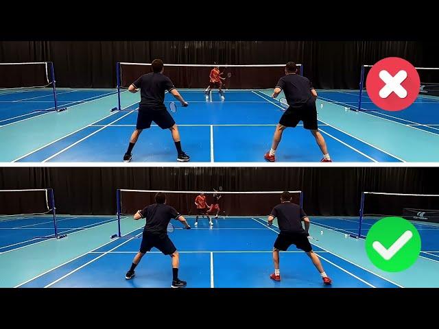 Doubles Defensive Positioning In Badminton || Dos And Don'ts ||