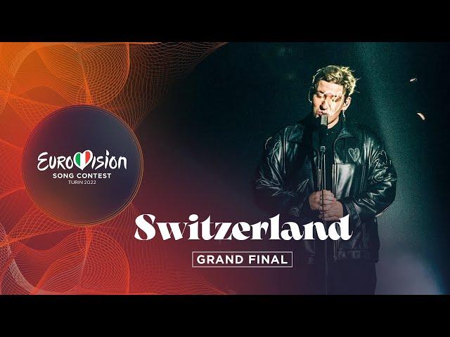 Marius Bear - Boys Do Cry - LIVE - Switzerland  - Grand Final - Eurovision 2022