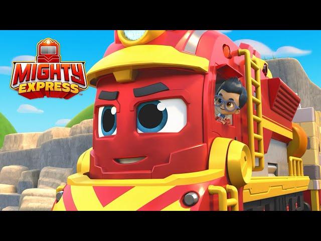 Nico and Nate Pretend to be Knights | Mighty Express Clips | Cartoons for Kids