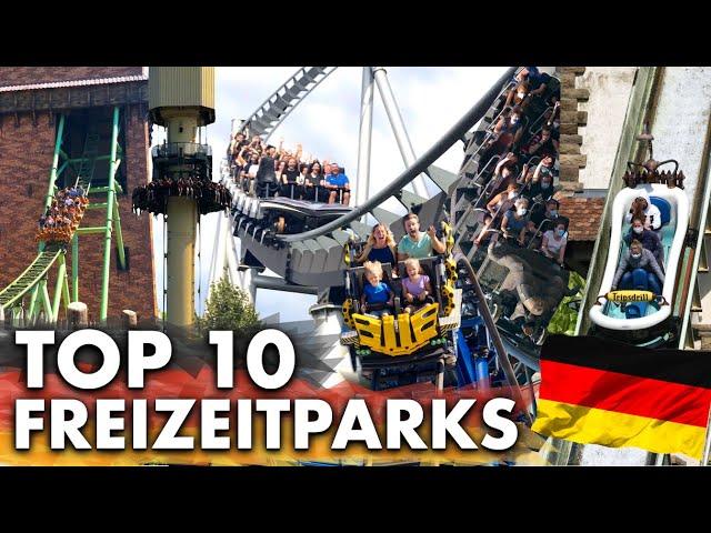 Die TOP 10 BESTEN Freizeitparks in Deutschland 2024 