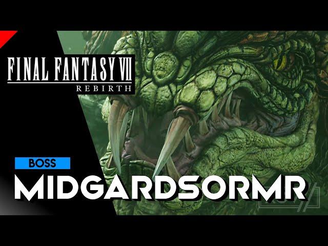 Final Fantasy 7 Rebirth - Midgardsormr Boss Fight |【XCV//】