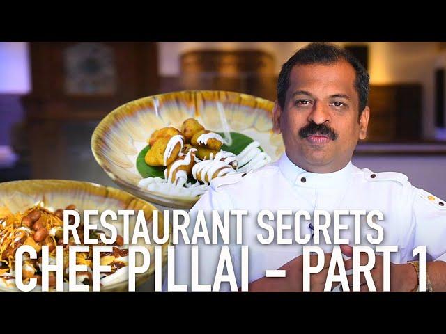 Part 1: Restaurant Chef Pillai | Panipuri Sambharam, Pazhampori Chat, Ashtamudi Fish Curry | Recipes