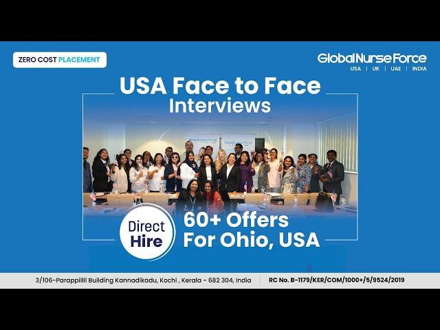 Global Nurse Force Secures 60+ Job Offers for Nurses at Prestigious Healthcare Facility in Ohio, USA