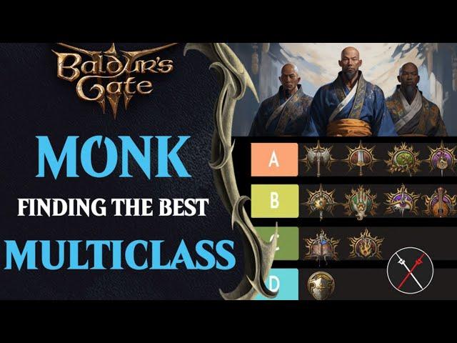 Baldur's Gate 3 Monk Multiclassing Guide & Ranking