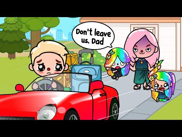 Daddy, Don't Leave Us | Toca Life Story | Toca Boca