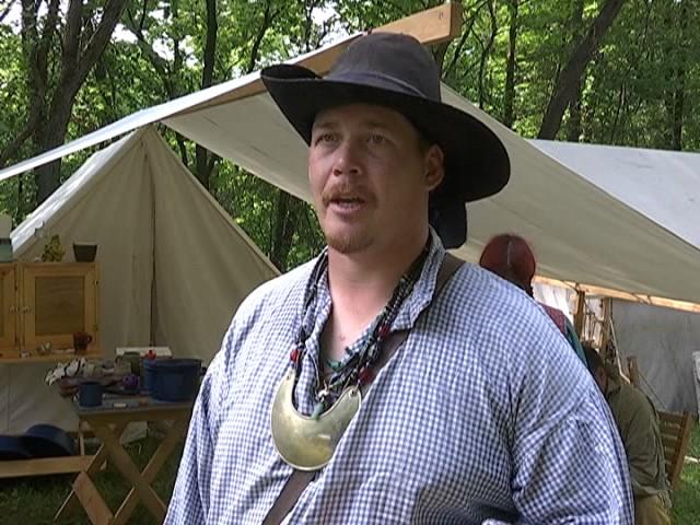 Historical reenactment brings frontier to life