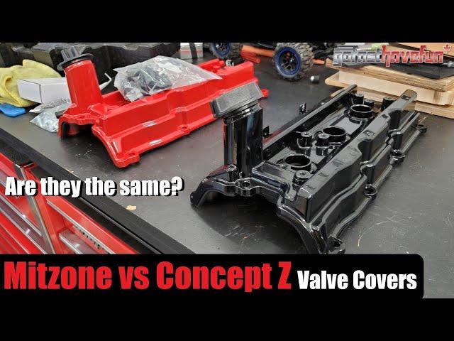 350Z / G35 Mitzone vs Concept Z Valve Covers (Are they the same?) | AnthonyJ350