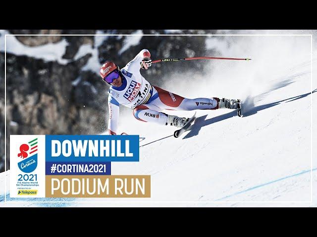 Beat Feuz | Bronze | Men’s Downhill | 2021 FIS World Alpine Ski Championships