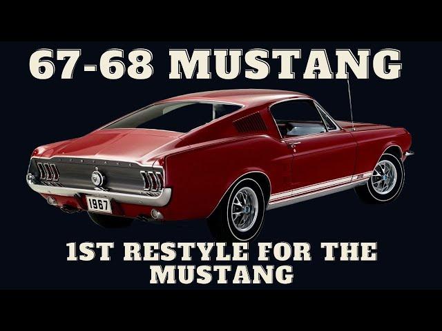 1967  1968 Mustang - This Restyle - Worried Lee Iacocca