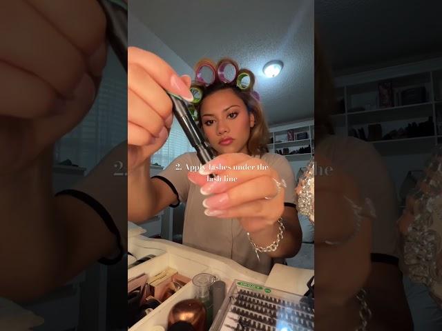 Wispy lash tutorial 🪽 #lashes #lashtransformation #mascara #mascarahacks