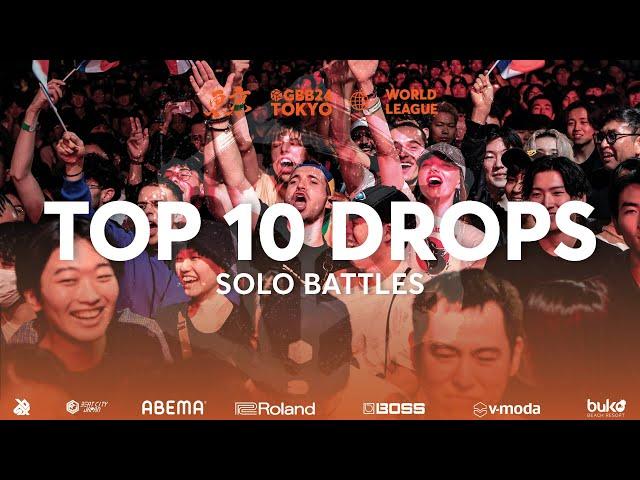 Top 10 Battle Drops | GRAND BEATBOX BATTLE 2024: WORLD LEAGUE | Solo Category