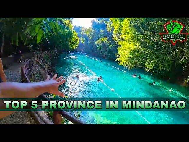 Limang pinaka magandang probinsya sa Mindanao. top 5 province in Mindanao