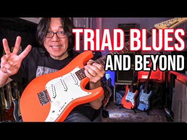 Music Theory - Triad Blues & Beyond - How To Apply Triads over tunes!