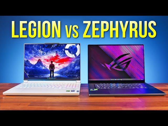 Lenovo Legion 7i vs ASUS Zephyrus G16 - Best Premium 16” Gaming Laptop?