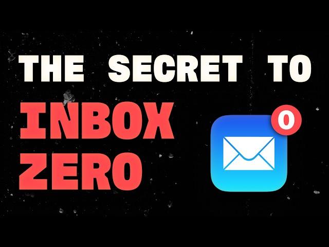 The Secret To Inbox Zero and Conquering Your Email