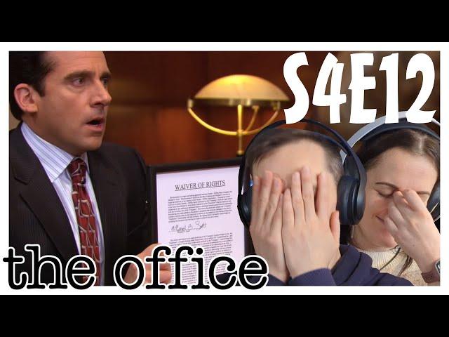 The Office REACTION // Season 4 Episode 12 // The Deposition