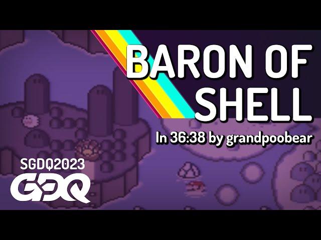 Baron Of Shell by grandpoobear in 36:38 - Summer Games Done Quick 2023