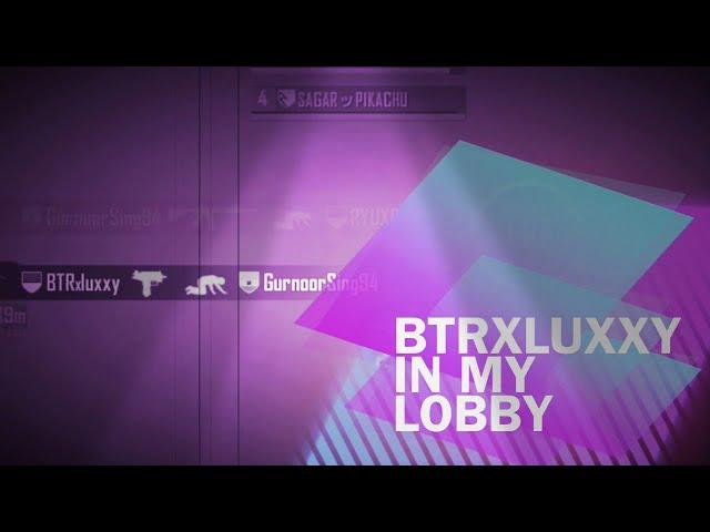 #BTRxluxxy in my Lobby ! #PubgMobile #BeLevinho