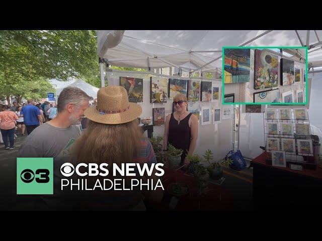 Big crowds flock to the 30th Annual Haddonfield Crafts And Fine Arts Festival