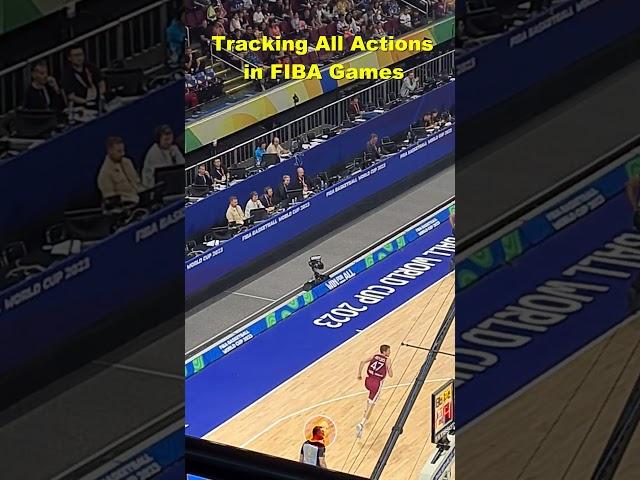 Tracking and Capturing all the actions in FIBA Games, #fibabasketballworldcup2023 #fibawc #fiba2023