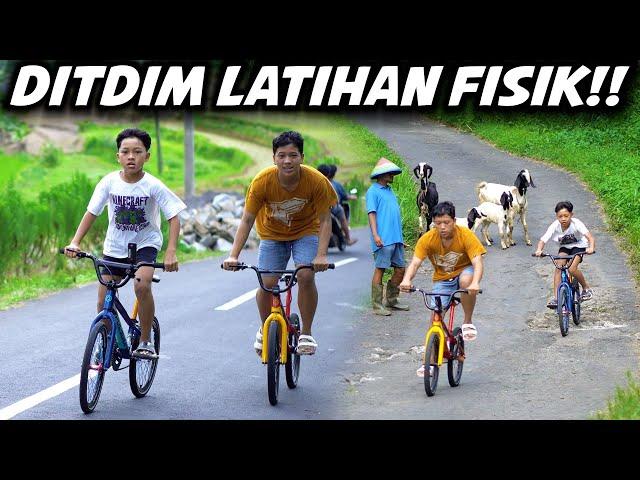 DITDIM LATIHAN FISIK, BERSEPEDA NAIK TURUN GUNUNG!!