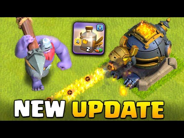 New Thrower Troop, Firespitter Defense and Revive Spell in Clash of Clans!