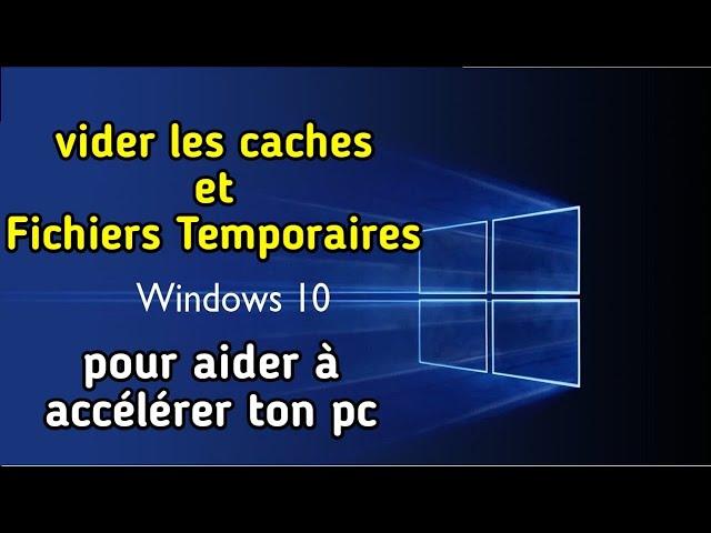 How to clear Windows 10 caches and Temporary Files to help speed up your PC