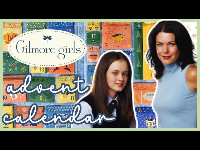 what's in the GILMORE GIRLS advent calendar?! ️