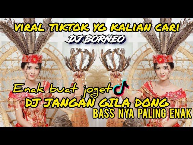 DJ JANGAN GILA DONG FULLBASS ENAK BUAT JOGET VIRAL TIKTOK (dj borneo)