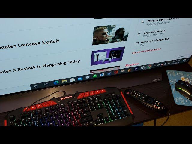 LG CX OLED as a PC Monitor My First Impressions
