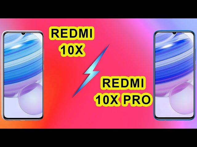 Redmi 10x и Redmi 10x Pro: сравнение характеристик