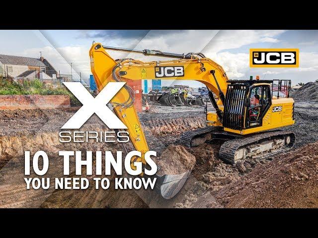 JCB X Series Tracked Excavator – 10 Things that you need to know