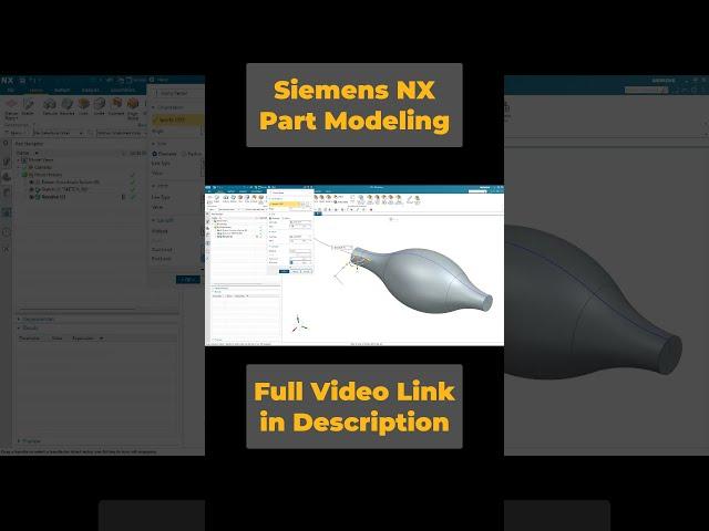 Unlock Your 3D Design Skills: NX Part Modeling Exercise