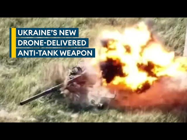 New Ukrainian munition packs a punch through Russian tanks' cage armour