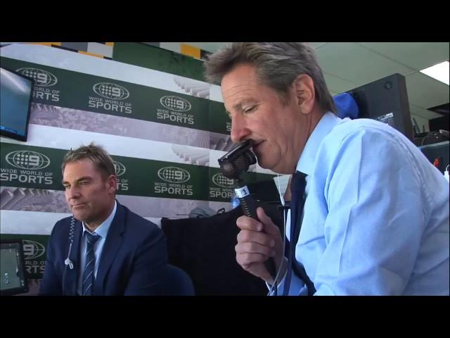 Mark Nicholas and Shane Warne jinx David Warner, out in the 90s