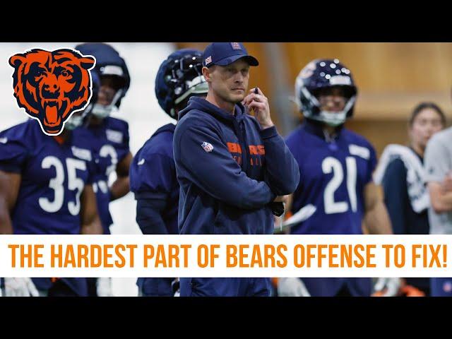 Ben Johnson Revealed The Hardest Part Of The Bears Offense To Fix!