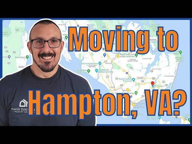EVERYTHING You need to know about HAMPTON, VIRGINIA - Map Tour!!!
