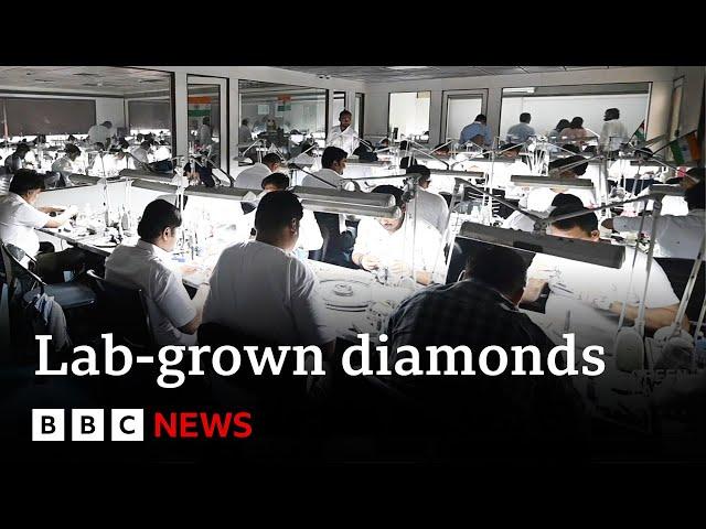 Inside India’s lab-grown diamond industry - BBC News