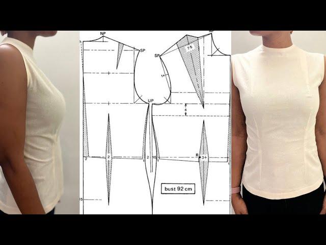 HOW TO: DRAFT A BASIC BODICE BLOCK  using the Natalie Bray Version. Pt 1