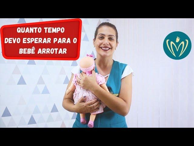 Arroto do bebê - Quanto Tempo após a mamada, devo esperar o bebê arrotar?