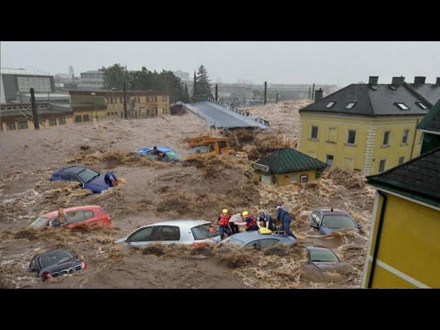 Brutal Chaos in Spain Today! Storm, Floods Destroy Homes, Cars in Telde, Murcia