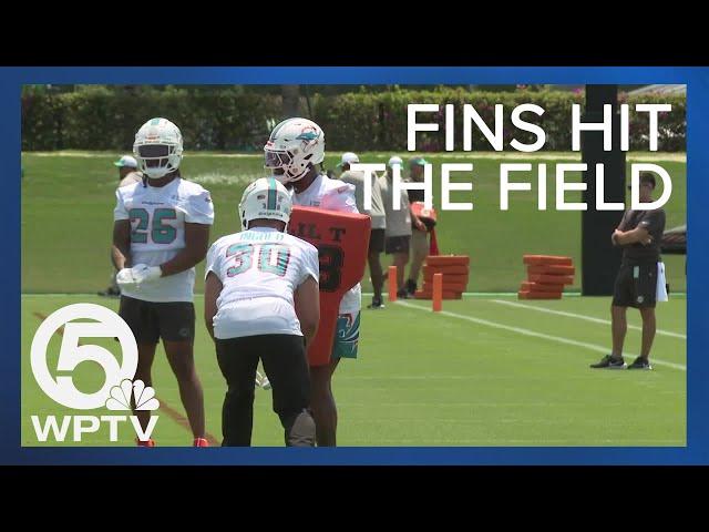 Dolphins hit the practice field for OTAs