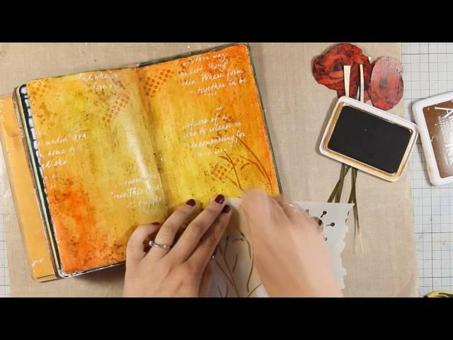 New Art Journaling Inspiration from Vicky Papaioannou!