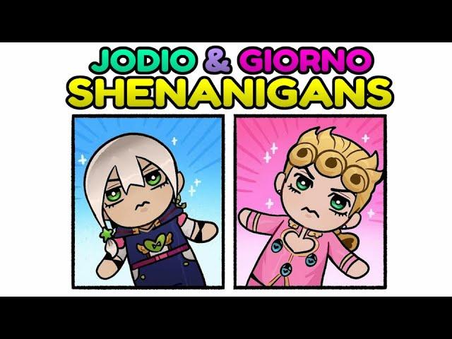 Jodio & Giorno Shenanigans - (JJBA Comic Dub)