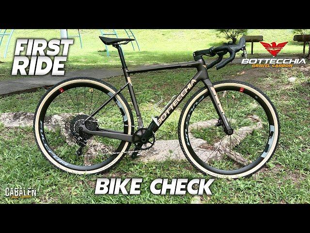 First Ride of the Bottecchia Gravel Carbon bike | Bike Check