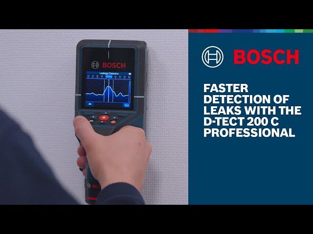 Leak Detection with the D-Tect 200 C Professional